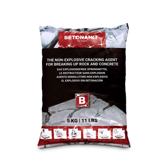 Sredstvo za rušenje betona BETONAMIT 5 kg pakovanje